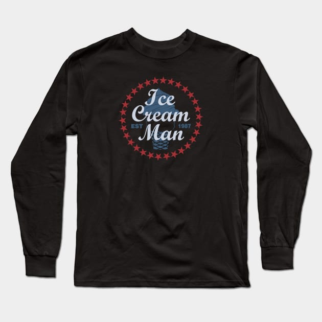 ice cream man Long Sleeve T-Shirt by vender